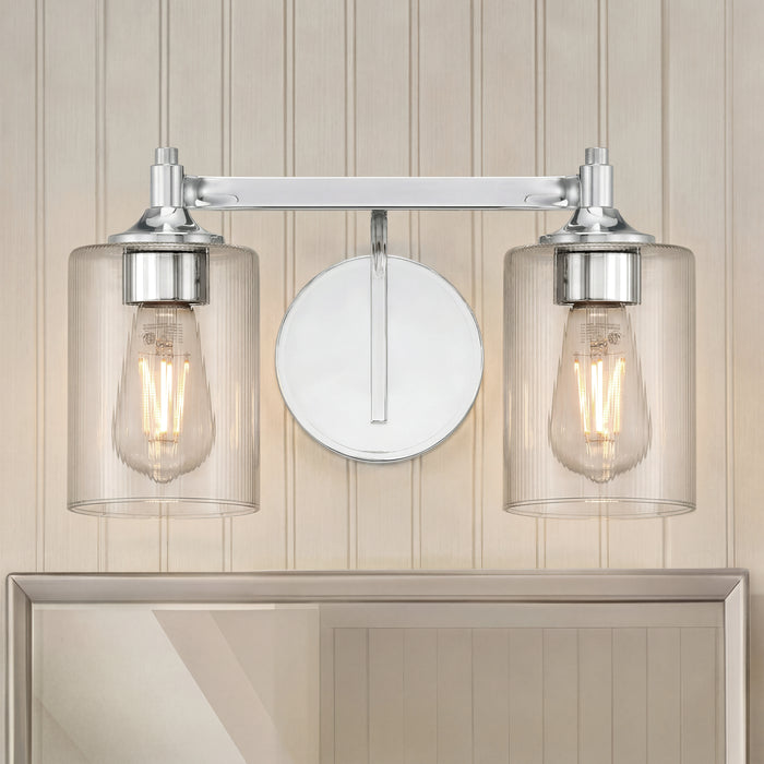 14'' Ryehouse Chrome 2 Light Bath Vanity