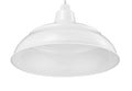 14'' White Metal R Series Warehouse Shade