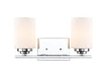 14.25'' Durham Chrome 2 Light Bath Vanity