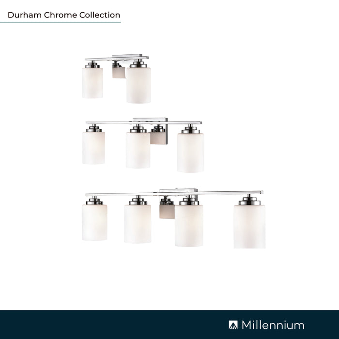 14.25'' Durham Chrome 2 Light Bath Vanity