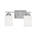 14.25'' Durham Satin Nickel 2 Light Bath Vanity