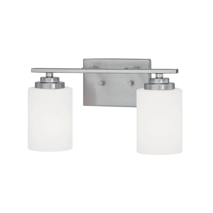 14.25'' Durham Satin Nickel 2 Light Bath Vanity