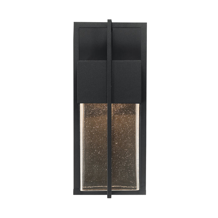 14.25-inch Kingler Powder Coated Black Outdoor Wall Sconce