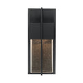 14.25-inch Kingler Powder Coated Black Outdoor Wall Sconce