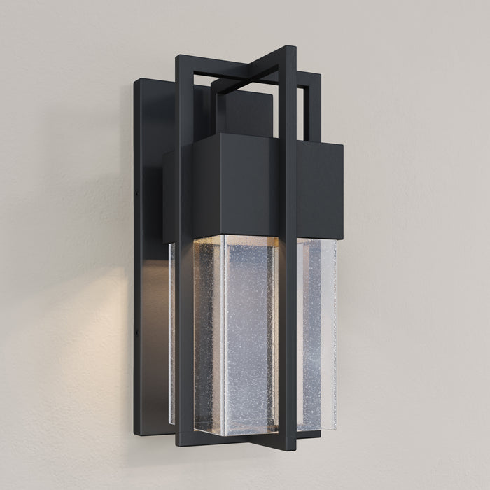 14.25-inch Kingler Powder Coated Black Outdoor Wall Sconce