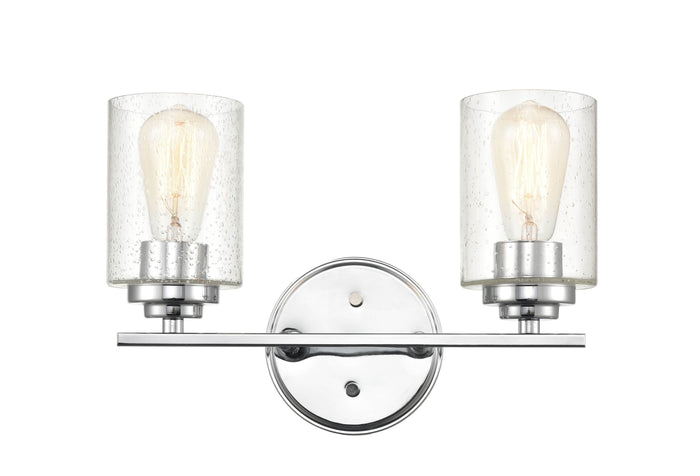 14.25'' Moven Chrome 2 Light Bath Vanity