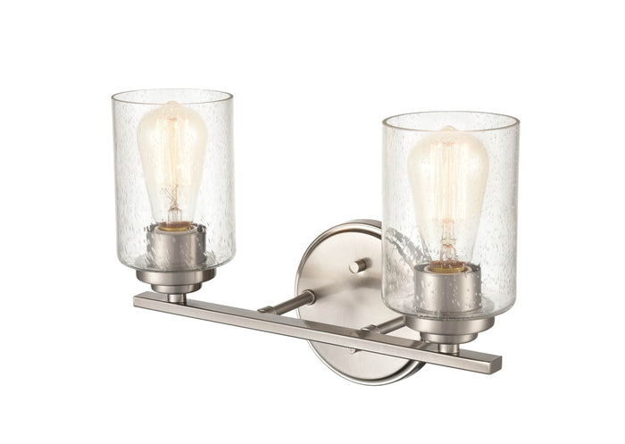 14.25'' Moven Satin Nickel 2 Light Bath Vanity