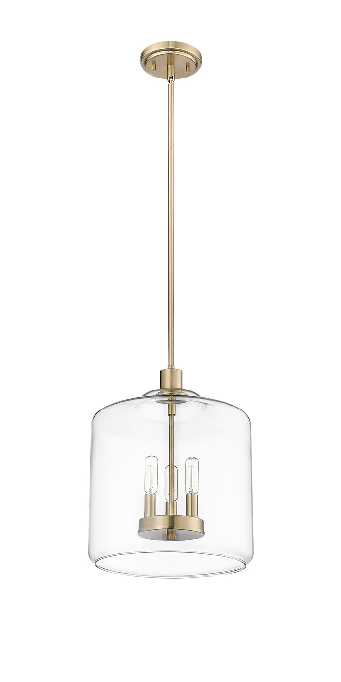14.5'' Asheville Modern Gold 3 Light Pendant