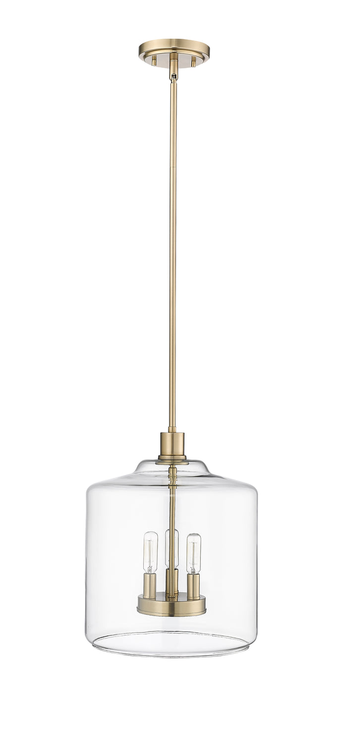 14.5'' Asheville Modern Gold 3 Light Pendant