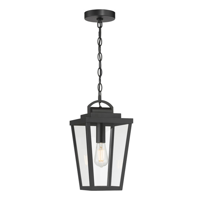 14.5'' Brenwick Powder Coated Black 1 Light Hanging Pendant