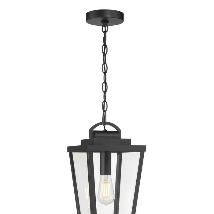 14.5'' Brenwick Powder Coated Black 1 Light Hanging Pendant