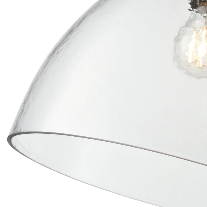 14.5'' Khrisa Brushed Nickel 1 Light Pendant