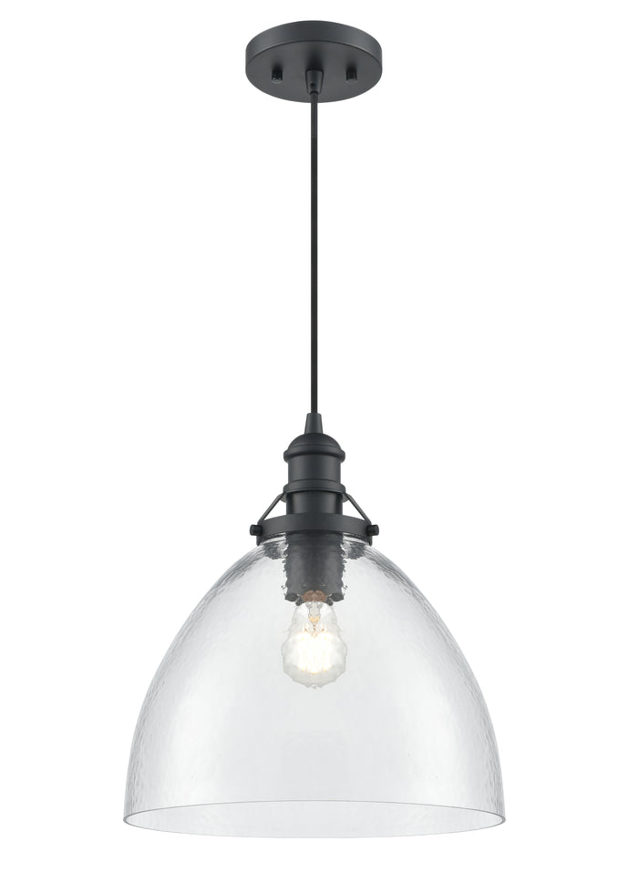 14.5'' Khrisa Matte Black 1 Light Pendant