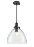 14.5'' Khrisa Matte Black 1 Light Pendant