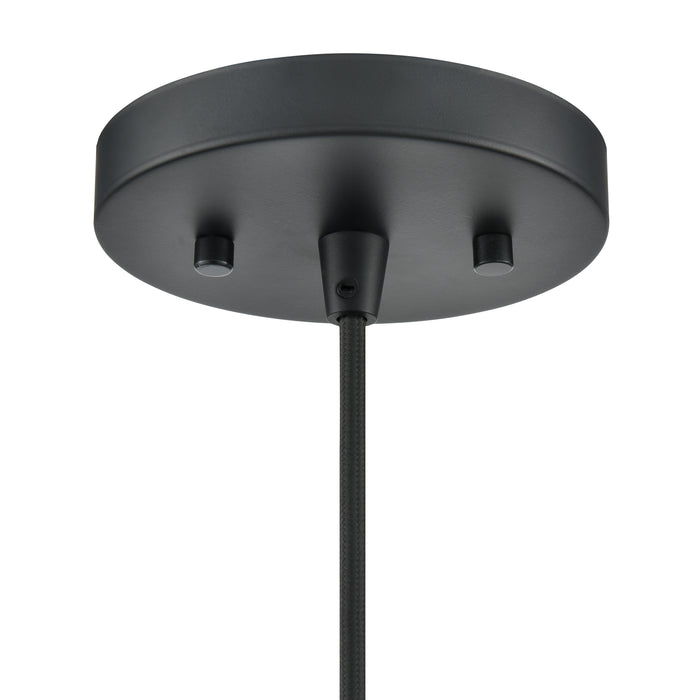 14.5'' Khrisa Matte Black 1 Light Pendant