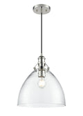 14.5'' Khrisa Polished Nickel 1 Light Pendant