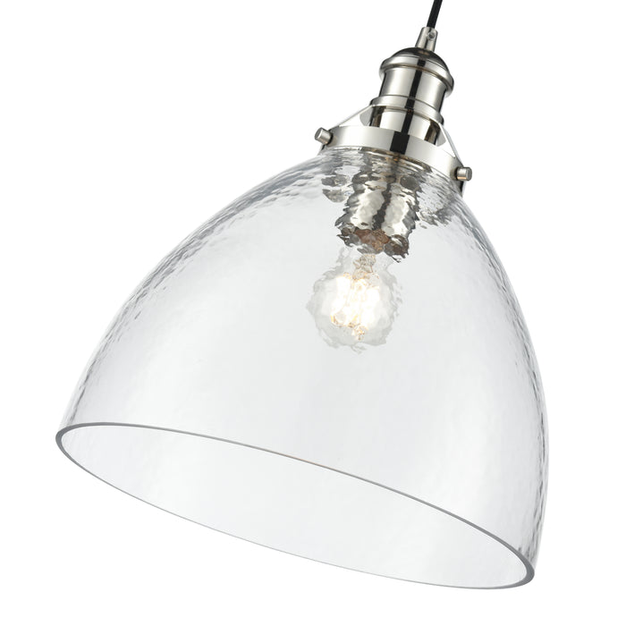 14.5'' Khrisa Polished Nickel 1 Light Pendant