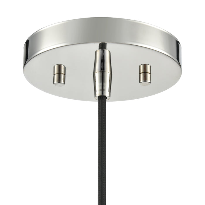 14.5'' Khrisa Polished Nickel 1 Light Pendant