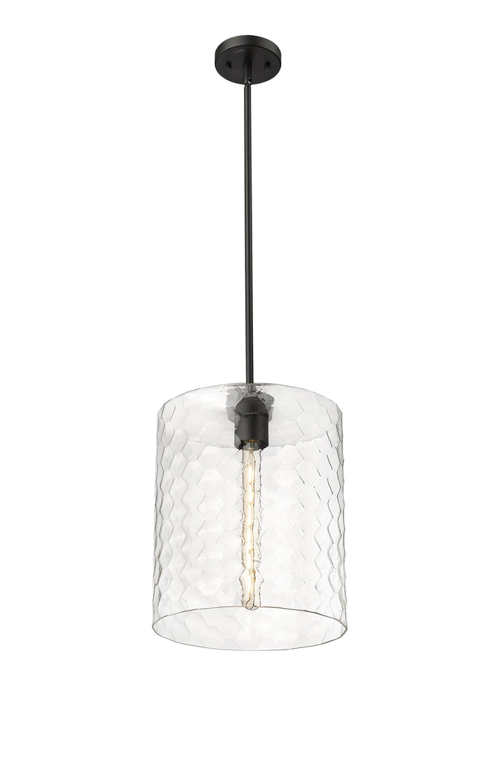 15'' Ashli Matte Black 1 Light Pendant