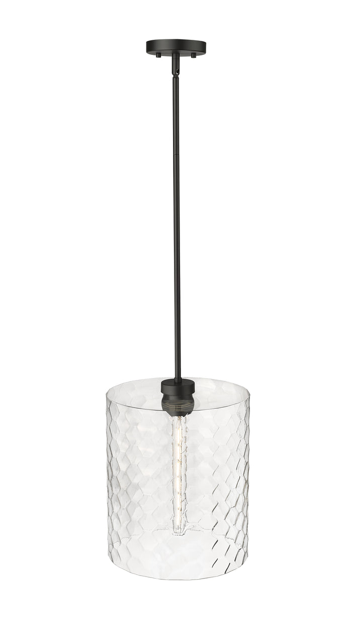 15'' Ashli Matte Black 1 Light Pendant
