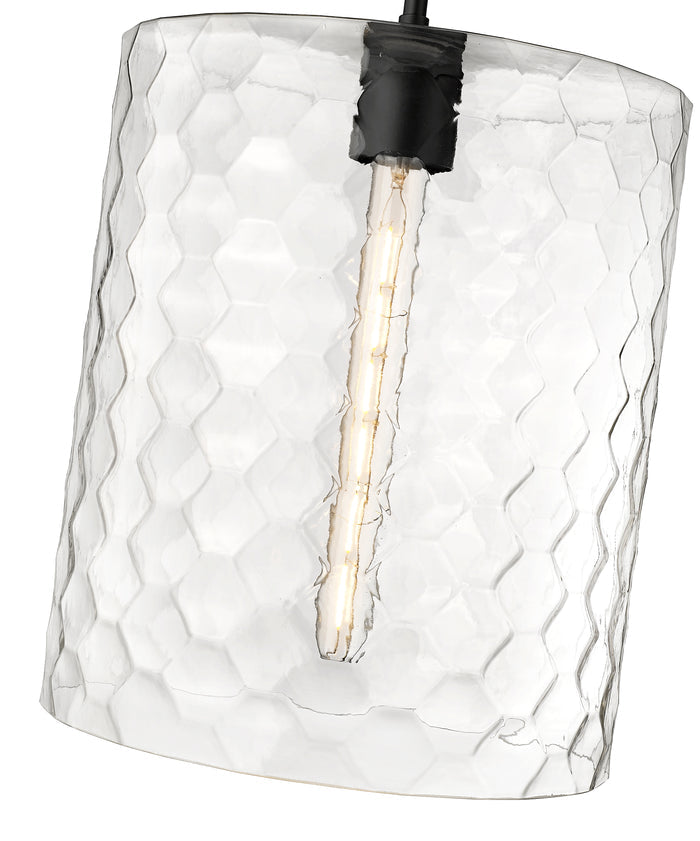 15'' Ashli Matte Black 1 Light Pendant