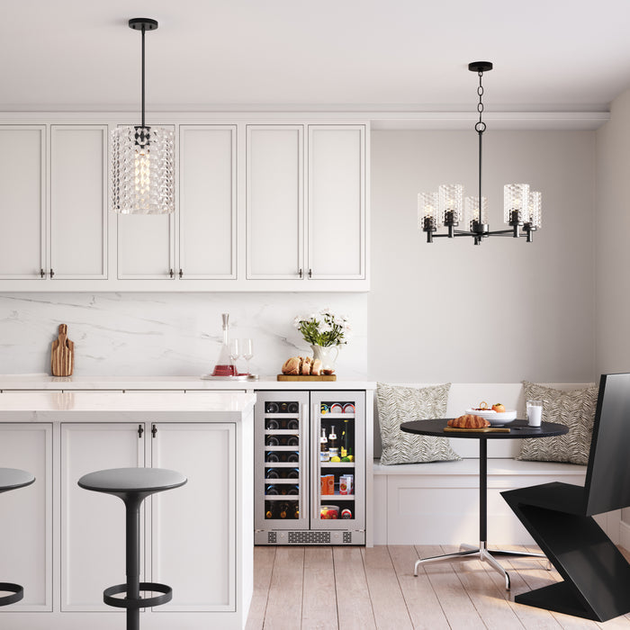 15'' Ashli Matte Black 1 Light Pendant