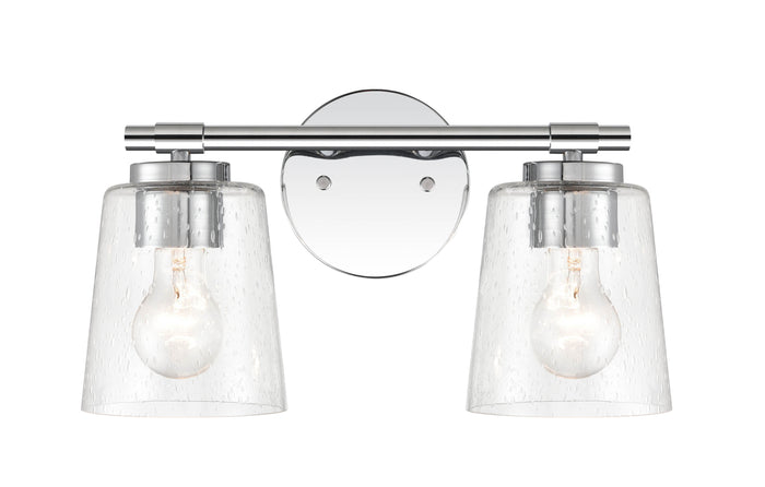 15''  Chrome 2 Light Bath Vanity