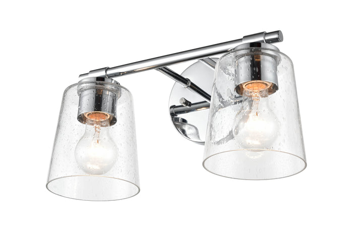 15''  Chrome 2 Light Bath Vanity