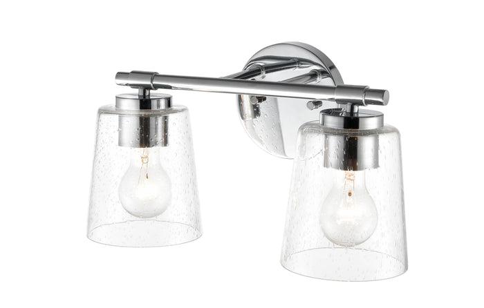 15''  Chrome 2 Light Bath Vanity