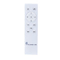1.5-inch White Fan Remote Control