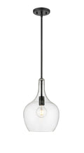 15'' Lamara Matte Black 1 Light Pendant