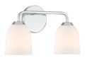 15'' Norah Chrome 2 Light Bath Vanity