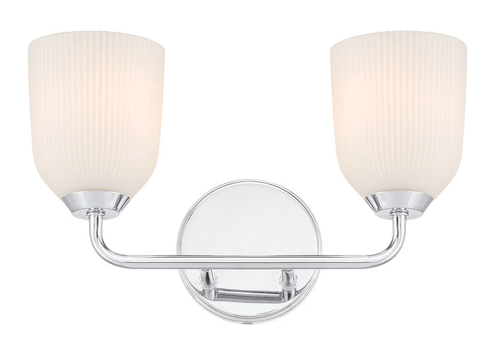 15'' Norah Chrome 2 Light Bath Vanity
