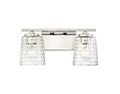 15'' Saben Polished Nickel 2 Light Bath Vanity