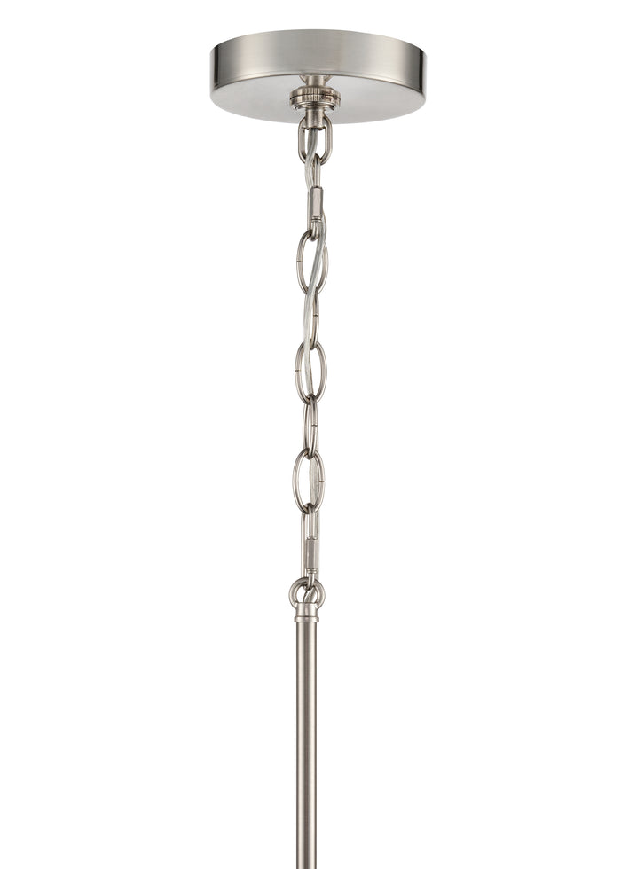 15'' Strayhan Brushed Nickel 5 Light Chandelier