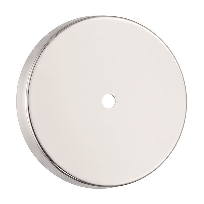 15.25'' Adabella Polished NickelClear 3 Light Semi-Flush Mount