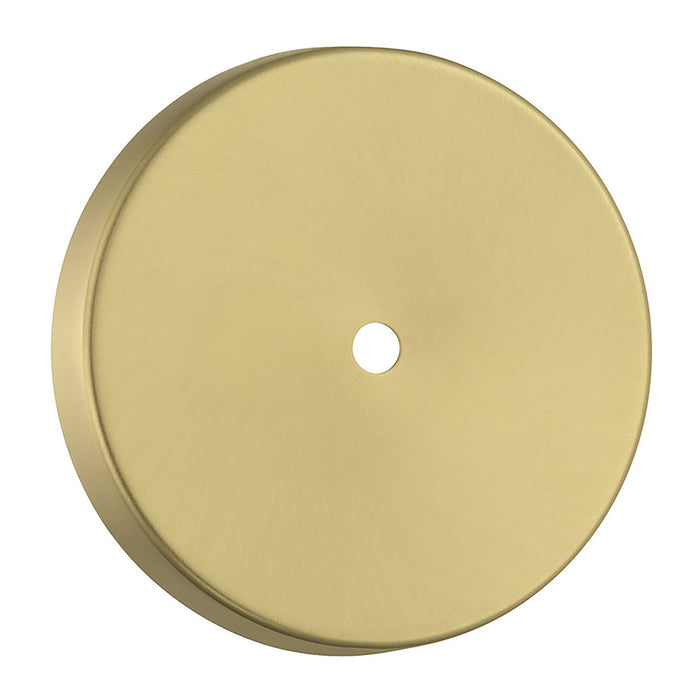 15.25'' Adabella Vintage BrassClear 3 Light Semi-Flush Mount