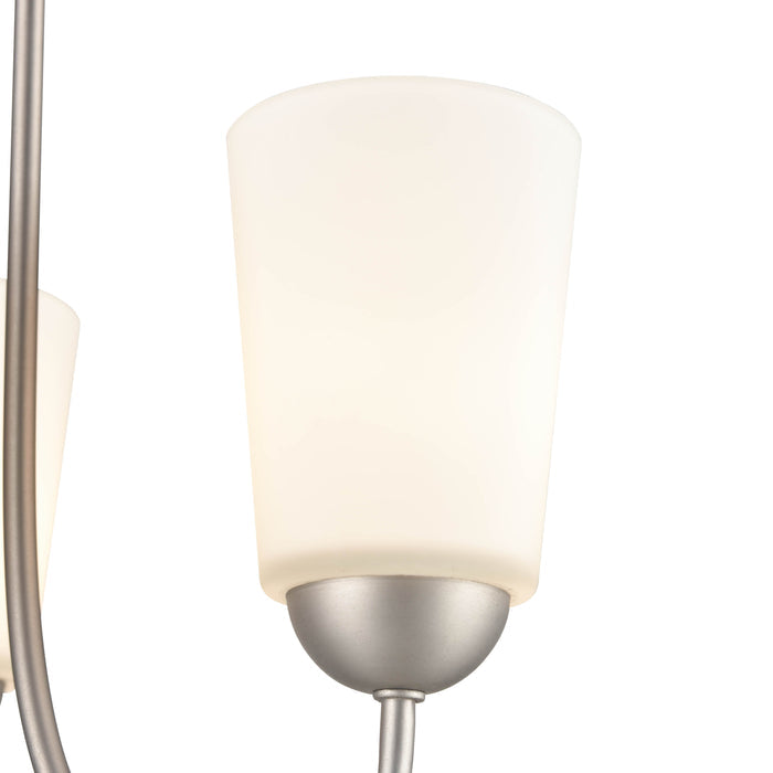 15.5'' Ivey Lake Satin Nickel 3 Light Chandelier