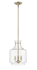15.5'' Mahannah Modern Gold 3 Light Pendant