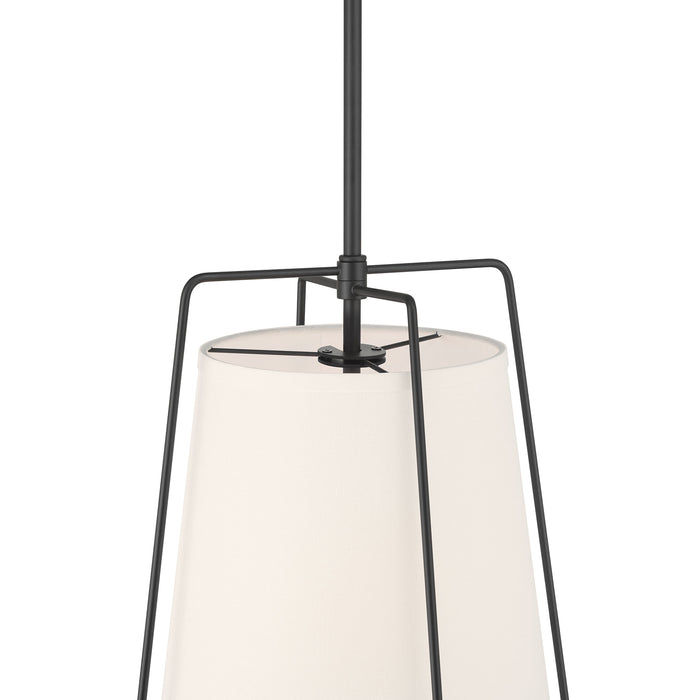 15.5'' Vellinor Matte Black 1 Light Pendant
