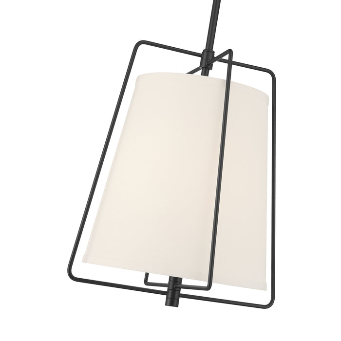 15.5'' Vellinor Matte Black 1 Light Pendant
