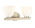 15.75'' Apria Modern Gold 2 Light Bath Vanity