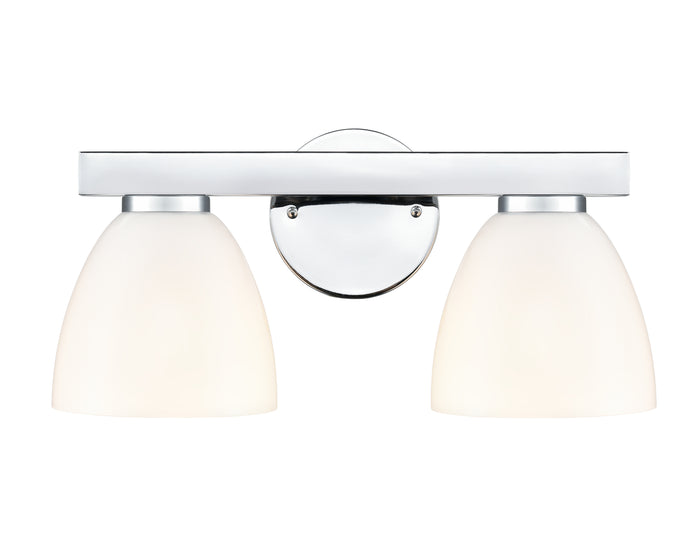 15.75'' Apria Polished Chrome 2 Light Bath Vanity