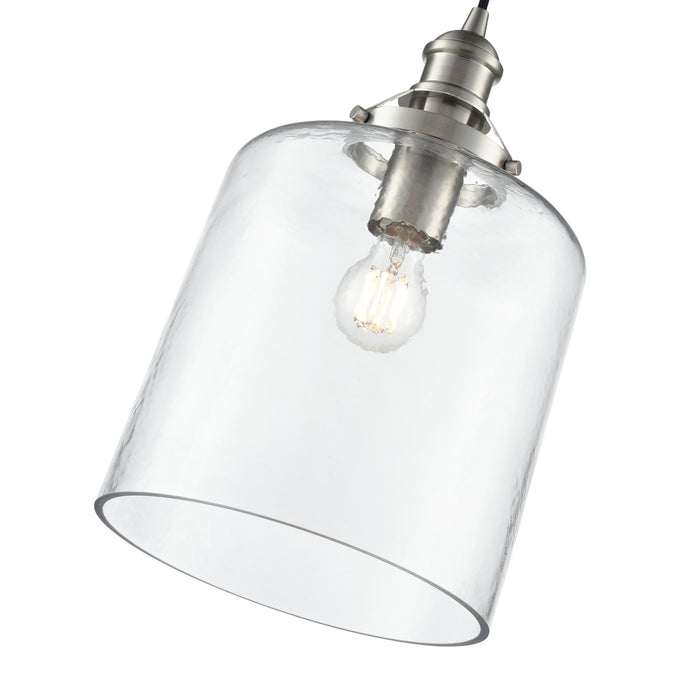 15.75'' Khrisa Brushed Nickel 1 Light Pendant