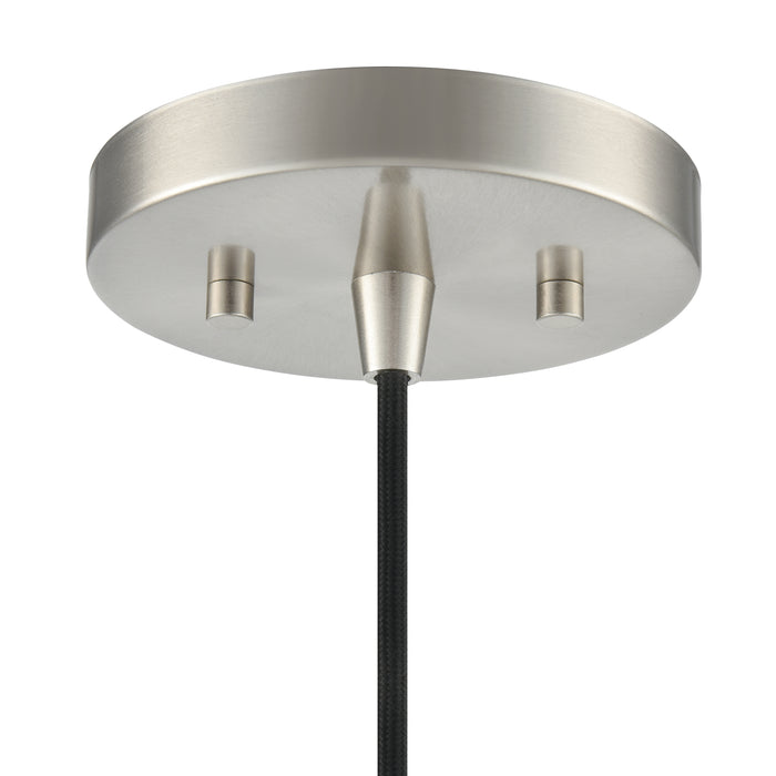 15.75'' Khrisa Brushed Nickel 1 Light Pendant