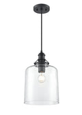 15.75'' Khrisa Matte Black 1 Light Pendant