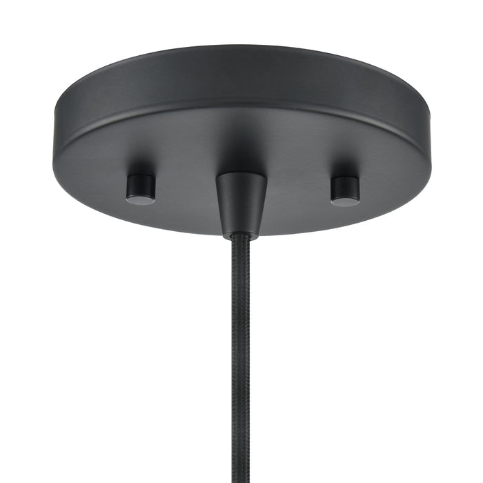 15.75'' Khrisa Matte Black 1 Light Pendant