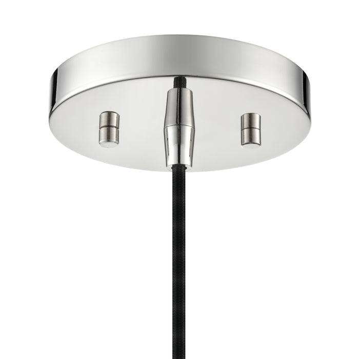 15.75'' Khrisa Polished Nickel 1 Light Pendant