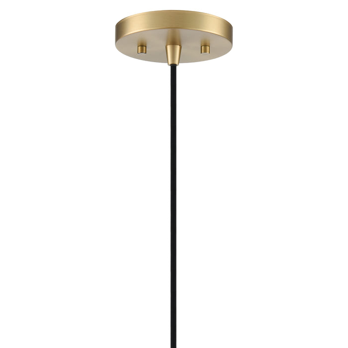 15.75'' Khrisa Vintage Brass 1 Light Pendant