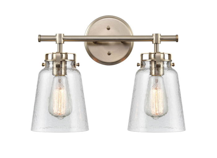 16'' Amberose Modern Gold 2 Light Bath Vanity